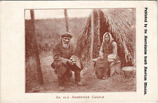PC ARGENTINA, AN OLD ARGENTINE COUPLE, Vintage Postcard (B42072) picture