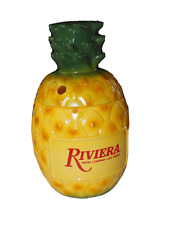 Vintage Riviera Hotel and Casino Las Vegas  pineapple Drinking Glass with lid picture