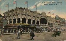 1914 Brooklyn,NY L. A. Thompsons Scenic Railway,Coney Island Kings County picture