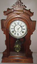 Beautiful Antique WML Gilbert Gingerbread Clock - Working Condition picture