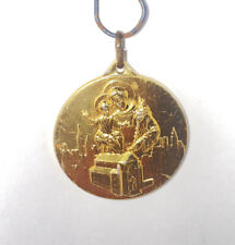 Vintage Shrine Church of St Anthony Souvenir Dear St Anthony Pray For Me Medal picture