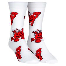 Mens Funky Retro Novelty KOOL-AID MAN SOCKS Cool Drink Logo Party Fun Food Theme picture