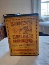 Early 1900s Antique Advertising Tin LUDEN'S COUGH DROPS Reading, PA lithograph  picture