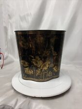 Antique Tindeco Pat’s July 17, 1923 Tin Wastebasket picture