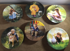 PEMBERTON & OAKES COLLECTOR PLATES 1989 - 1991  - LOT OF 6 - DONALD ZOLAN picture