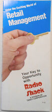1980 Radio Shack Recruitment Brochure -  the exciting world of Retail Management picture