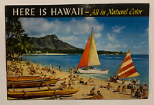 Tourist Brochure: 1953 - Here Is Hawaii - All In Natural Color - Sightseeing picture