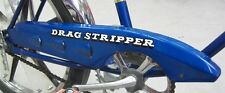 1 Iverson Drag Stripper DECAL STICKER for Banana Muscle Bike Bicycle Chainguard picture