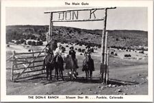 PUEBLO, Colorado Postcard THE DON-K RANCH 