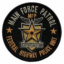 Mad Max Main Force Police Patrol Patch (Hook Fastener -FP1) picture