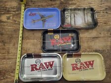 Set Of Five Small RAW Rolling Trays. Brand New-Never Used. FAST  picture