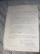 Republican Association of 19th Dist Queens NY McKinley Assassination Resolution picture