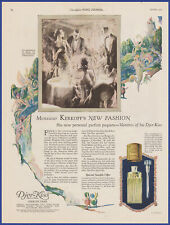 Vintage 1923 DJER-KISS Vanette Perfume Fairies Paris Art Décor 20's Print Ad picture