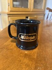 Vintage Nikon Coffee Mug From The Galaxy V.I.P Collection Black picture