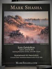 MARK SHASHA / MICHAEL BUDDEN   ART PIECES ORIG VTG 2012-2 ADVERTISEMENT, picture