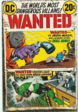 Wanted, The World's Most Dangerous Villains (1972) #5 FN/VF. Stock Image picture