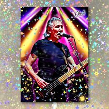 Roger Waters Holographic Headliner Sketch Card Limited 1/5 Dr. Dunk Signed picture