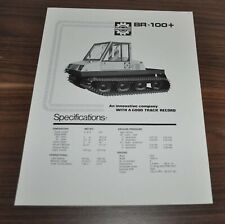 1987 Bombardier BR-100+ Crawler All Terrain Vehicle Brochure Prospekt picture