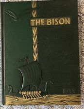 Original 1933 Fargo North Dakota Yearbook-Agricultural College-The Bison-Nice Co picture