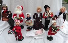 Lot of 9 Byers Choice Figurines, 2003, USED picture