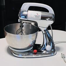Vintage Hamilton Beach Stainless Steel Stand Mixer Dual Beaters & 1 Bowl-Tested picture