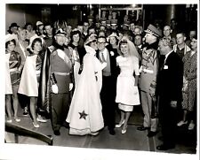 LG995 1962 Orig Larry Dion Photo SEATTLE SEAFAIR QUEEN OF THE SEAS KING NEPTUNE picture