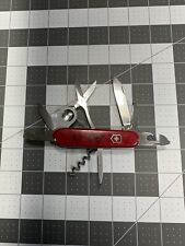 Victorinox Vintage Explorer Red 91 mm Swiss Army Pocket Knife NAME 6777 picture