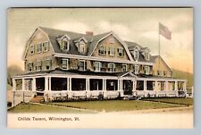 Wilmington VT-Vermont, Childs Tavern, Antique, Vintage Souvenir Postcard picture