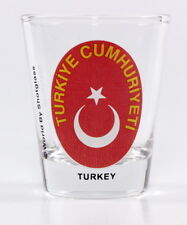 TURKEY COAT OF ARMS SHOT GLASS SHOTGLASS picture