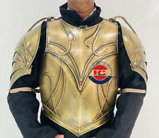 Medieval Armor Antique LOTR Elven Cuirass Jacket W/Knight Shoulder Pauldrons picture