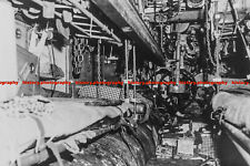 F008601 After torpedo room. German U 505 submarine. WW2 picture