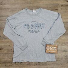 Vintage Planet Hollywood 2000 Film Crew Myrtle Beach T-Shirt Long Sleeve Gray 98 picture