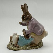 Vintage Beatrix Potter’s Mr. Benjamin Bunny + Peter Rabbit Beswick England  1975 picture