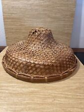 vintage tonka hat wicker china triaxial BS3 picture