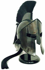 300 Movie Solid Steel Helmet Medieval  Antique Helmet Great king Leonidas DESGIN picture