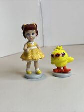 2 DISNEY PIXAR TOY STORY 4 GABBY GABBY  And Ducky Chick CAKE TOPPER PLAY FIGURE picture