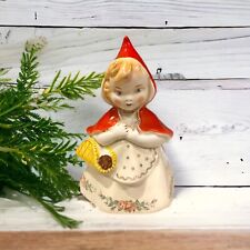 Vintage 1940s Hull Little Red Riding Hood #967 Gold Star Ceramic Cookie Jar PP23 picture