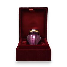 3 inch Pink Mini Urns For Human Ashes With Velvet Box Mini Memorial Funeral Urn picture
