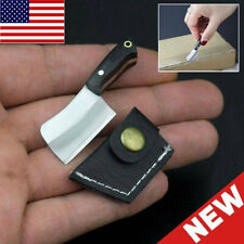 Stainless Steel Small Mini Folding Pocket Knife Key Chain Blade EDC Outdoor Tool picture