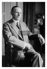 PRESIDENT CALVIN COOLIDGE SITTING IN CHAIR PORTRAIT 4X6 PHOTO picture