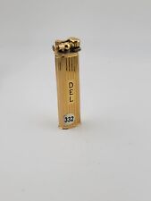 Vintage Rare DUNHILL SYLPH SILVER & GOLD Plated GAS LIGHTER. Untested. picture