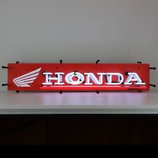 Honda Neon Sign With Backing Licensed Car Dealer Junior Neon Light 5SMHND picture