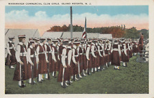 Wanamaker Commercial Club Girls, Island Heights, N.J., Early Postcard, Unused picture