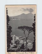 Postcard Mount Vesuvius Naples Italy picture