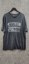 Men's Harley Davidson Black T-Shirt Windy City Chicago, IL Men's Size 2XL picture