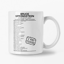 Bruce Springsteen Sunderland May 2024 Replica Setlist Mug - I Was There picture