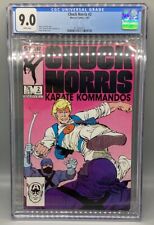 1987 Marvel Comics - Chuck Norris - Karate Kommandos #2 CGC 9.0 picture