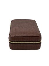 Premium Cigar Humidor  Case  Leather Cigar Travel Case with Cedar Wood picture