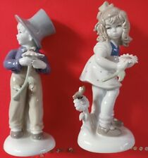 Rare Set 2 Porcelain Figurine Boy and Girl Hilla Peyk Wagner & Apel Naturalists picture