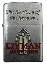 Vintage Beatles Zippo Lighter Silver Ryman Auditorium 1997 With Metal Box picture